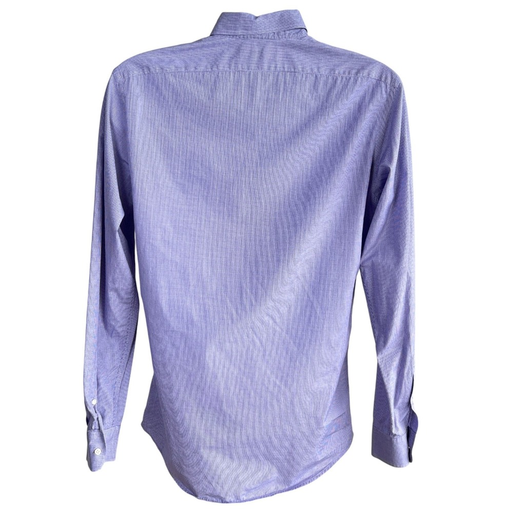 Men's Light Purple Button-Down Shirt - Picture 4 of 8